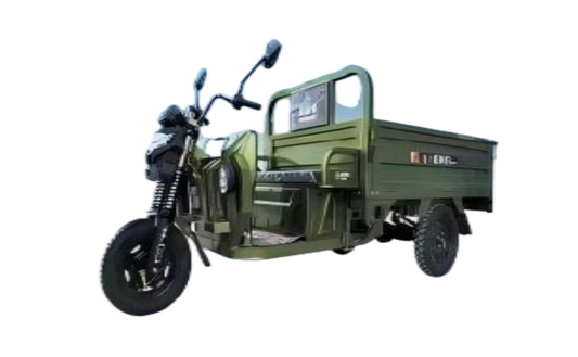1200W 1000kg Cargo Trike | 1.8×1.3m Steel Bed | Ultra-Quiet Motor